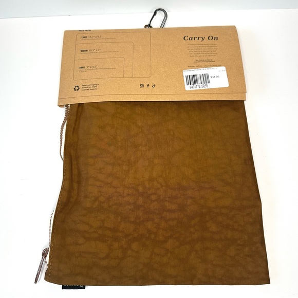 Thread Wallet Organizing Pouches 3 Pack - Brown, Fuchsia, Pink in S,M,L - Picture 5 of 6